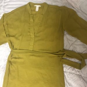Mustard dress